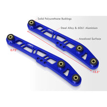 Load image into Gallery viewer, JDM Sport Acura Integra 1994-2001 / Honda Civic 1988-1995 / CRX 1988-1991 / Del Sol 1993-1997 Rear Lower Control Arms Blue with Black Bushings