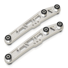 Load image into Gallery viewer, JDM Sport Acura Integra 1994-2001 / Honda Civic 1988-1995 / CRX 1988-1991 / Del Sol 1993-1997 Rear Lower Control Arms Polished with Black Bushings