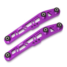 Load image into Gallery viewer, JDM Sport Acura Integra 1994-2001 / Honda Civic 1988-1995 / CRX 1988-1991 / Del Sol 1993-1997 Rear Lower Control Arms Purple with Black Bushings