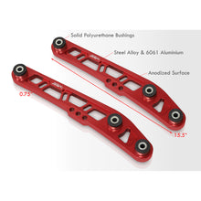 Load image into Gallery viewer, JDM Sport Acura Integra 1994-2001 / Honda Civic 1988-1995 / CRX 1988-1991 / Del Sol 1993-1997 Rear Lower Control Arms Red with Black Bushings