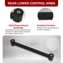 Load image into Gallery viewer, Chevrolet Camaro 1982-2002 / Pontiac Firebird 1982-2002 Rear Lower Control Arms + Panhard Bar Black