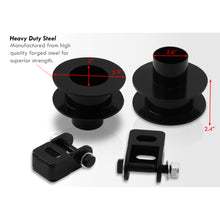 Load image into Gallery viewer, Ford F250 F350 Super Duty 2005-2023 4WD 2.5" Front Leveling Kit Black with Shock Extender