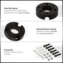 Load image into Gallery viewer, Nissan Frontier 2005-2023 / Xterra 2005-2015 / Suzuki Equator 2009-2012 2.5" Front Leveling Lift Kit Black