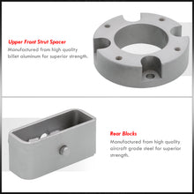Load image into Gallery viewer, Toyota Tundra 2007-2021 2.5" Front 2" Rear Leveling Lift Kit Silver