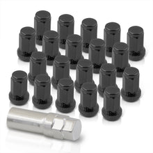 Load image into Gallery viewer, M12 x 1.25 OEM Style Steel Lug Nuts Gunmetal Chrome (20 Piece)