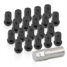 Load image into Gallery viewer, M12 x 1.5 OEM Style Steel Lug Nuts Gunmetal Chrome (20 Piece)