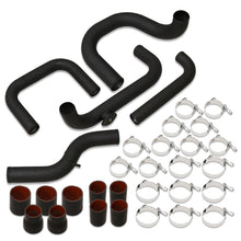 Load image into Gallery viewer, Honda Civic 1988-2000 / CRX 1988-1991 / Del Sol 1993-1997 / Acura Integra 1990-2001 Aluminum Piping Kit Black (With Type-S / Type-RS BOV Flange)