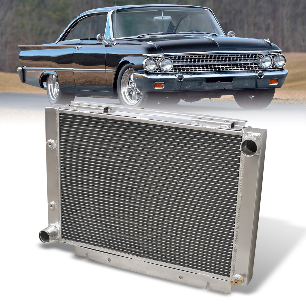 Ford Galaxie V8 1960-1963 Automatic & Manual Transmission Aluminum Radiator