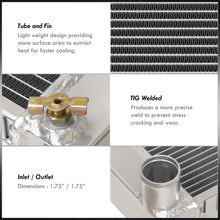 Load image into Gallery viewer, Ford Galaxie V8 1960-1963 Automatic & Manual Transmission Aluminum Radiator