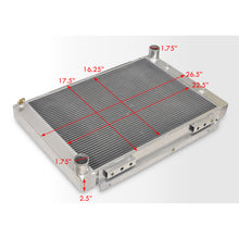 Load image into Gallery viewer, Ford Galaxie V8 1960-1963 Automatic & Manual Transmission Aluminum Radiator