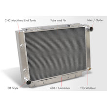 Load image into Gallery viewer, Ford Galaxie V8 1960-1963 Automatic & Manual Transmission Aluminum Radiator