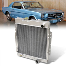 Load image into Gallery viewer, Ford Small Block SBC 289 1960-1966 / Mustang 1964-1966 / Falcon 1963-1965 / Mercury Comet 1963-1965 Manual Transmission Aluminum Radiator