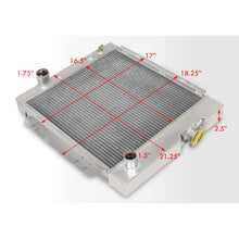Load image into Gallery viewer, Ford Small Block SBC 289 1960-1966 / Mustang 1964-1966 / Falcon 1963-1965 / Mercury Comet 1963-1965 Manual Transmission Aluminum Radiator