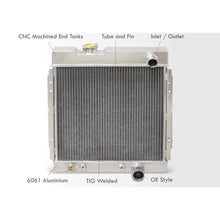 Load image into Gallery viewer, Ford Small Block SBC 289 1960-1966 / Mustang 1964-1966 / Falcon 1963-1965 / Mercury Comet 1963-1965 Manual Transmission Aluminum Radiator