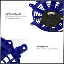 Load image into Gallery viewer, Universal 7" Radiator Fan Blue