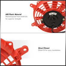 Load image into Gallery viewer, Universal 7" Radiator Fan Red