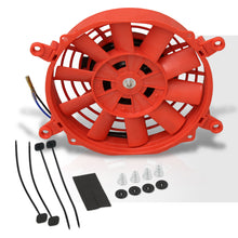 Load image into Gallery viewer, Universal 7" Radiator Fan Red
