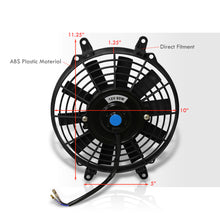 Load image into Gallery viewer, Universal 9" Radiator Fan Black