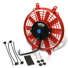 Load image into Gallery viewer, Universal 9" Radiator Fan Red