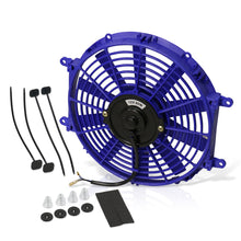 Load image into Gallery viewer, Universal 12" Radiator Fan Blue