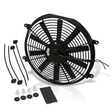 Load image into Gallery viewer, Universal 14" Radiator Fan Black