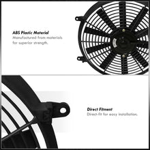 Load image into Gallery viewer, Universal 14" Radiator Fan Black