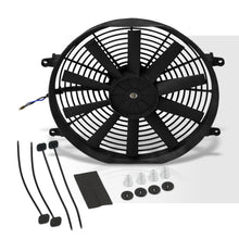 Load image into Gallery viewer, Universal 14" Radiator Fan Black
