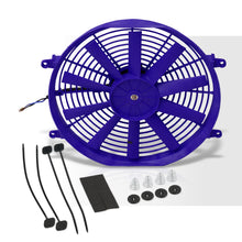 Load image into Gallery viewer, Universal 14" Radiator Fan Blue