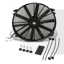Load image into Gallery viewer, Universal 16" Radiator Fan Black