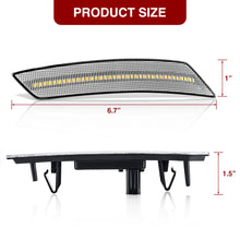 Load image into Gallery viewer, Chevy Equinox (Gen III) 2022-2024 Front White LED Side Marker Lights Clear Lens