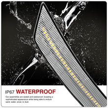 Load image into Gallery viewer, Chevy Equinox (Gen III) 2022-2024 Front White LED Side Marker Lights Clear Lens