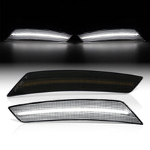 Load image into Gallery viewer, Chevy Equinox (Gen III) 2022-2024 Front White LED Side Marker Lights Smoked Lens