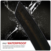 Load image into Gallery viewer, Chevy Equinox (Gen III) 2022-2024 Front White LED Side Marker Lights Smoked Lens