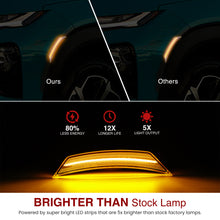 Load image into Gallery viewer, Chevrolet Trailblazer 2021-2024 Front Amber LED Side Marker Lights Clear Lens