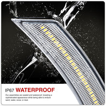 Load image into Gallery viewer, Chevrolet Trailblazer 2021-2024 Front White LED Side Marker Lights Clear Lens