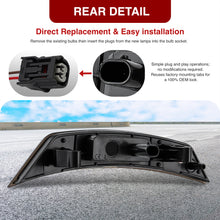 Load image into Gallery viewer, Chevrolet Trailblazer 2021-2024 Front White LED Side Marker Lights Smoked Lens