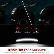 Load image into Gallery viewer, Chevrolet Trailblazer 2021-2024 Front White LED Side Marker Lights Smoked Lens