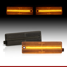 Load image into Gallery viewer, Pontiac Firebird 1998-2002 Front Amber LED Side Marker Lights Smoke Len