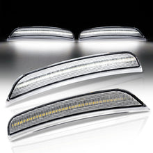 Load image into Gallery viewer, Dodge Durango 2021-2025 Front White LED Side Marker Lights Clear Lens