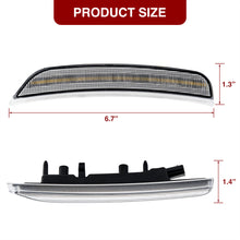 Load image into Gallery viewer, Dodge Durango 2021-2025 Front White LED Side Marker Lights Clear Lens