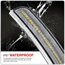 Load image into Gallery viewer, Dodge Durango 2021-2025 Front White LED Side Marker Lights Clear Lens