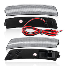 Load image into Gallery viewer, Ford Mustang Mach-E 2021-2024 Chrome Housing Clear Lens Front Amber Rear Red LED Side Marker