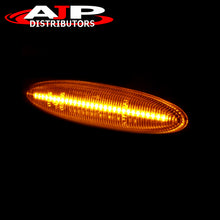 Load image into Gallery viewer, Lexus IS250 IS350 2006-2013 / ES350 2006-2009 Front Amber Sequential LED Side Marker Lights Smoke Len