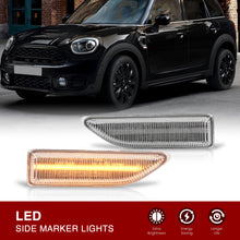 Load image into Gallery viewer, Mini Countryman F60 2017-2023 Front Amber LED Side Marker Lights Clear Len
