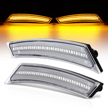 Load image into Gallery viewer, Nissan Frontier 2022-2024 Front Amber LED Side Marker Lights Clear Lens