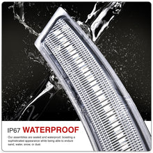 Load image into Gallery viewer, Nissan Frontier 2022-2024 Front Amber LED Side Marker Lights Clear Lens