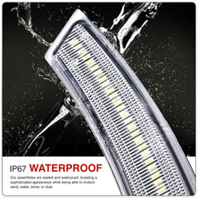 Load image into Gallery viewer, Nissan Frontier 2022-2024 Front White LED Side Marker Lights Clear Lens