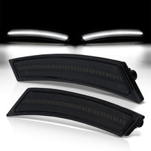 Load image into Gallery viewer, Nissan Frontier 2022-2024 Front White LED Side Marker Lights Smoked Lens