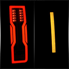 Load image into Gallery viewer, Hummer H2 2003-2009 LED Tail Lights Black Housing Clear Len