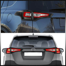 Load image into Gallery viewer, Toyota RAV4 2013-2015 LED Bar Tail Lights Black Housing Clear Len Red Tube
